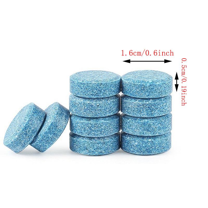 Effortlessly Clean Your Car Windshield with 20 Solid Cleaner Tablets