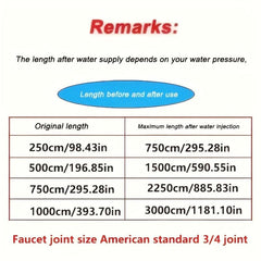 1pc American Standard Expandable High pressure Garden Hose