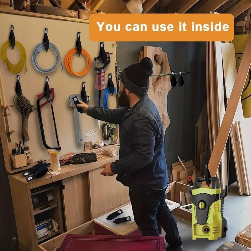 3pcs Hook And Loop Extension Cord Organizer Hanger for Home RV Garage