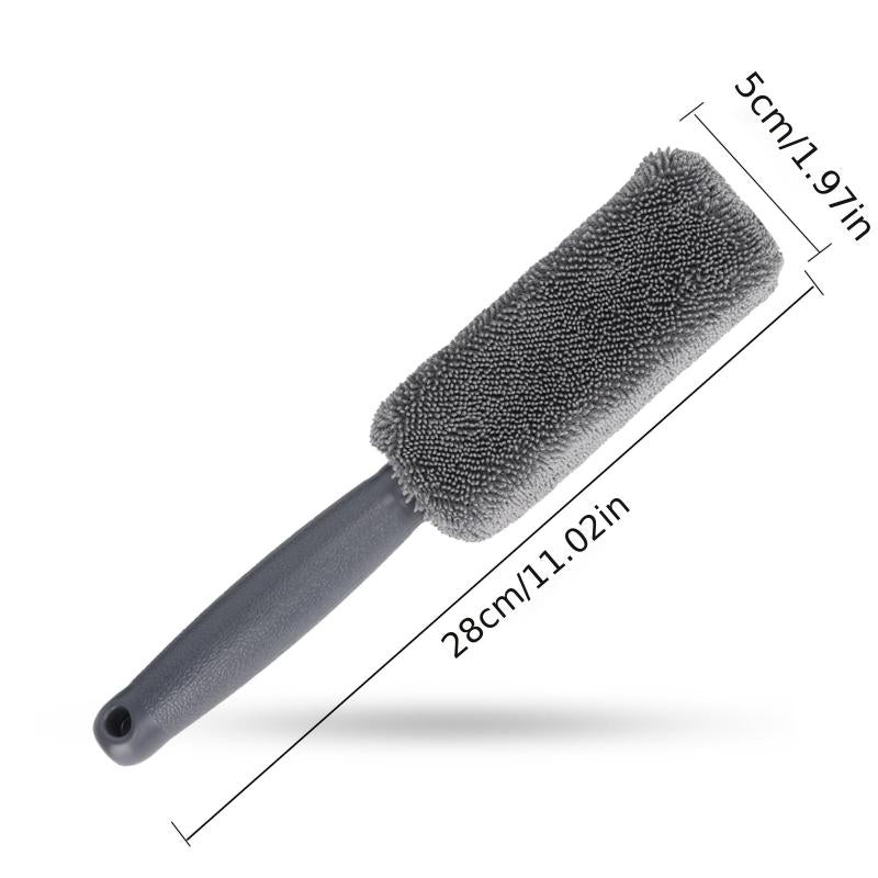 Car Wheel Hub Cleaning Brush Rim Cleaner Detailing Tool for Auto