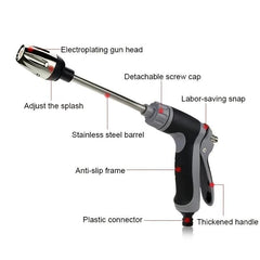 Portable High Pressure Water Gun for Car Washer Garden Watering Hose
