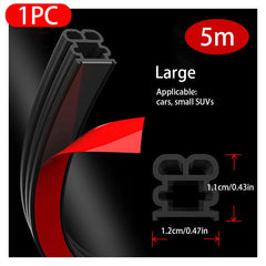 Car Door Rubber Seal Strip Double Layer Weather Strip