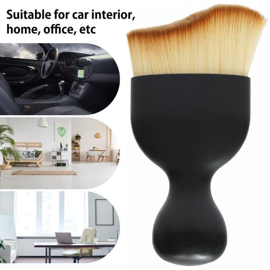 3pcs Car Interior Cleaning Kit Soft Brushes for Instrument Panel & Crevice