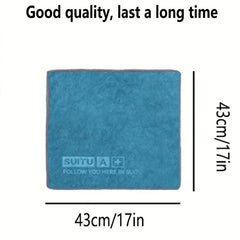 Advanced Car Wash Towel Double-sided Short Wool Thick