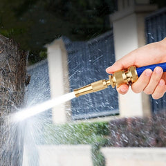 High Pressure Brass Adjustable Hose Nozzle for Car Washing & Garden Watering