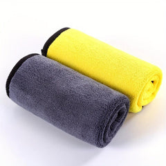 3pcs Microfiber Towels Dual Sided Car Washing Towels 40x29cm