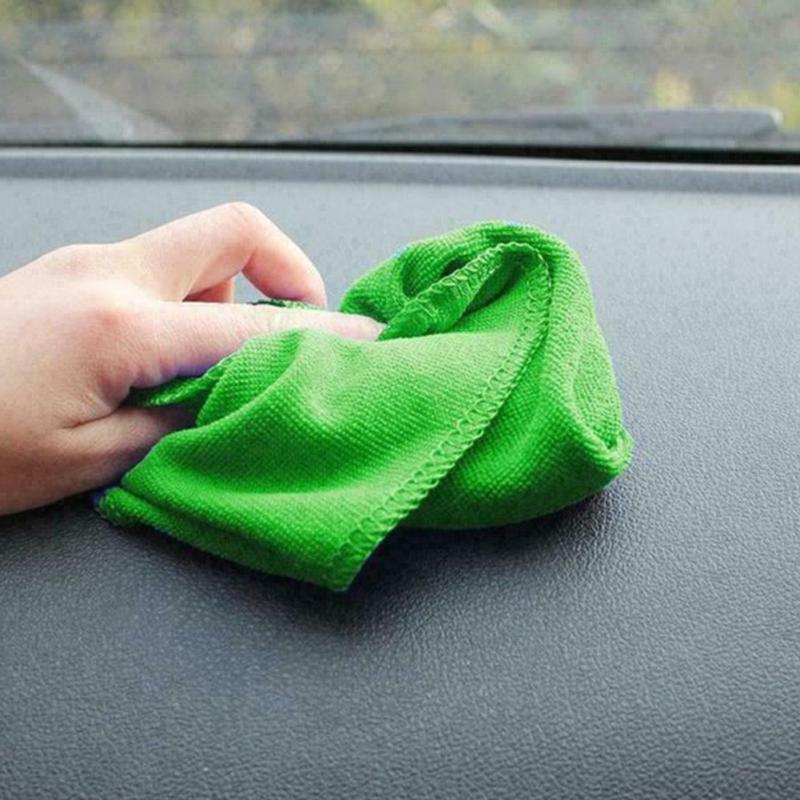 10 PCS Microfiber Car Cleaning Towel Household Small Towel