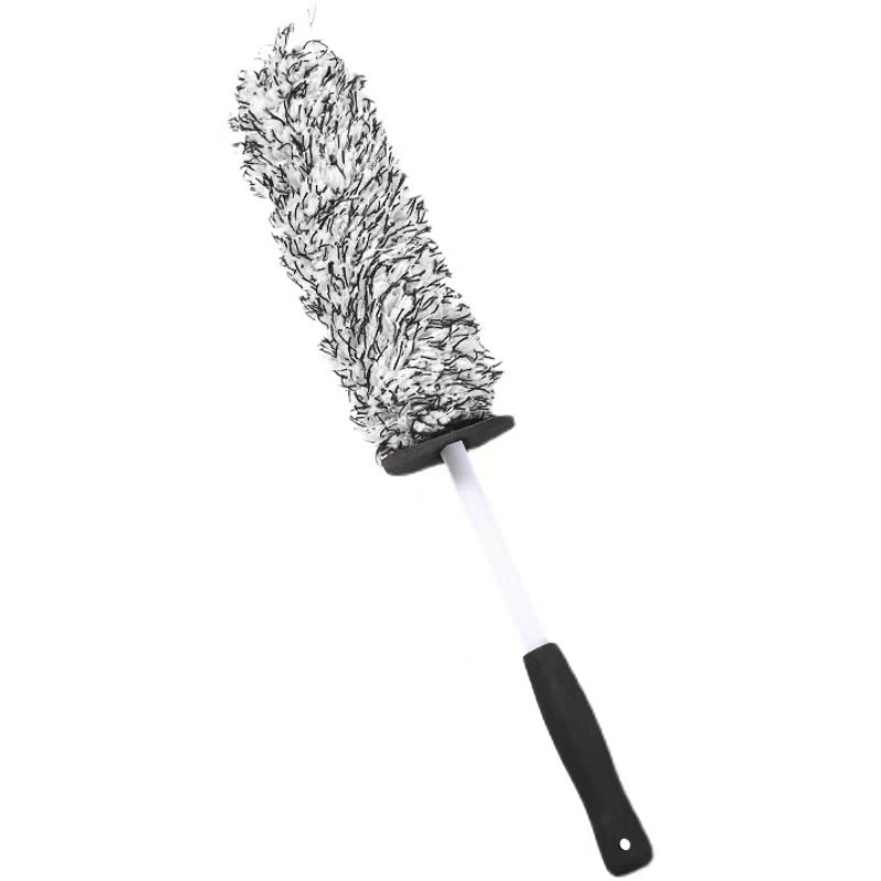 Microfiber Car Wash Brush with Soft Handle for Car Wheels