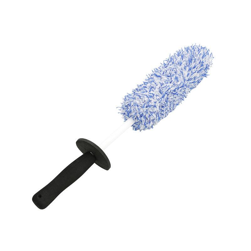 Microfiber Car Wash Brush with Soft Handle for Car Wheels