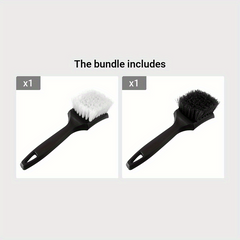 Car Tire Rim Brush Wheel Hub Cleaning Brushes Car Wheels Detailing
