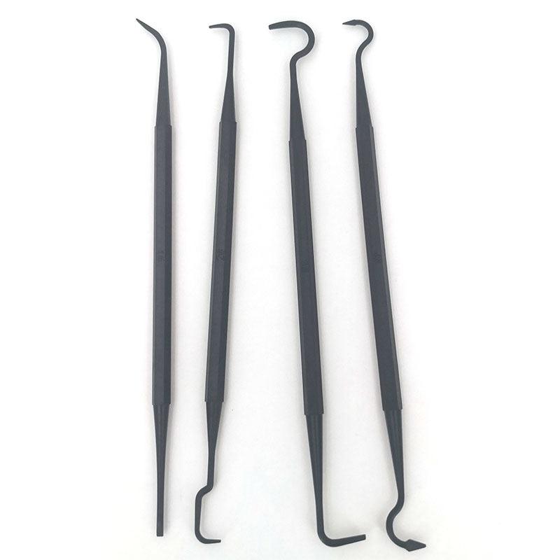 Car Detailing Cleaning Tool Set with Wire Brushes and Nylon Picks