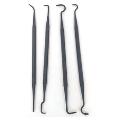 Car Detailing Cleaning Tool Set with Wire Brushes and Nylon Picks