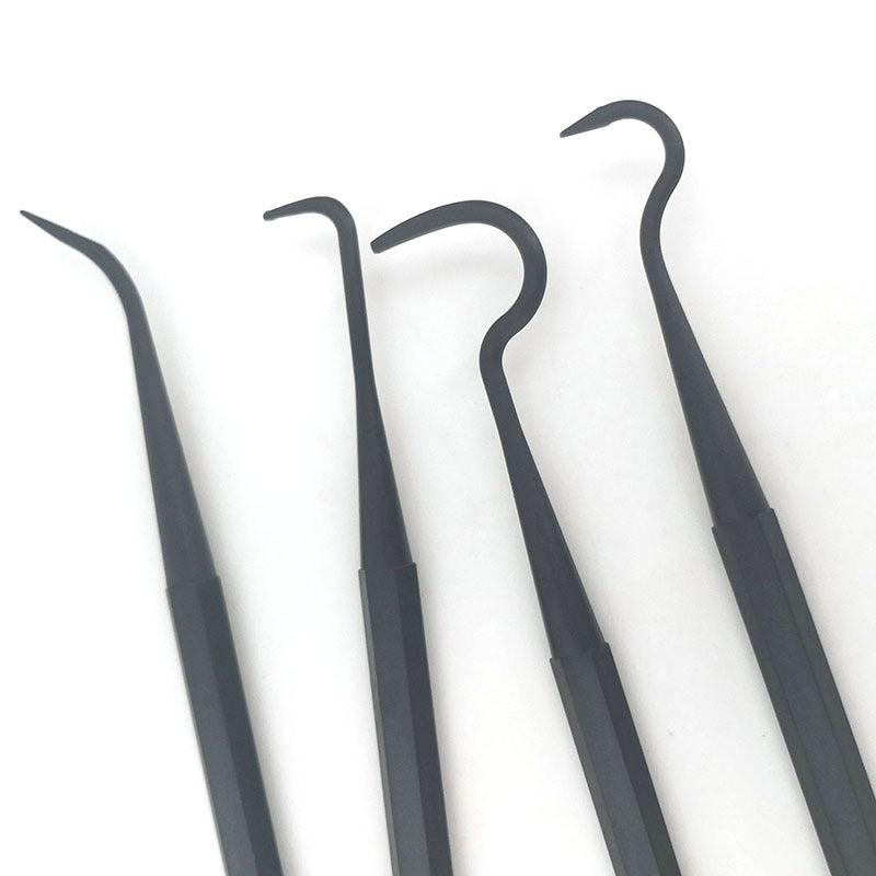 Car Detailing Cleaning Tool Set with Wire Brushes and Nylon Picks