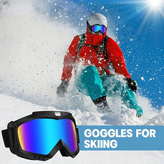 Windproof Motorcycle Goggles for Men Women & Kids