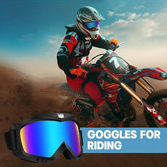 Windproof Motorcycle Goggles for Men Women & Kids