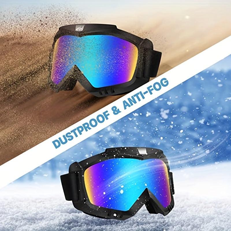Windproof Motorcycle Goggles for Men Women & Kids
