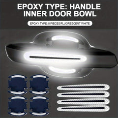 Reflective Strip Door Handle Protective Film Anti Scratch Stickers