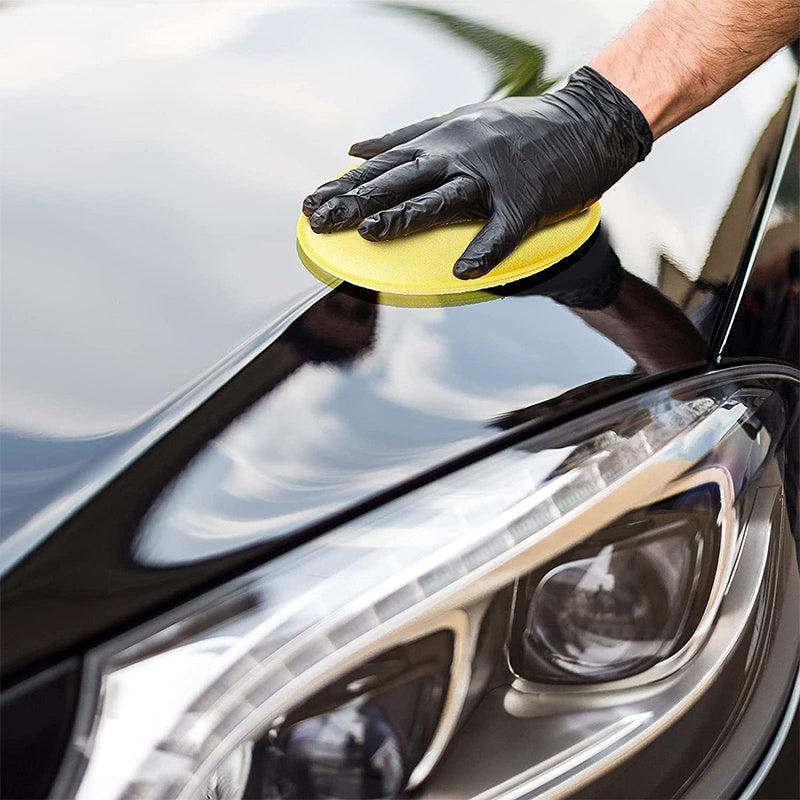 Car Waxing Polish Sponges High Density Foam Applicator Pads