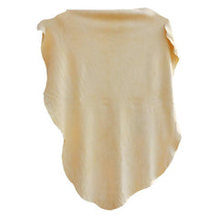 Chamois Cloth For Car X 2 Pcs Natural Leather Cleaning Towel
