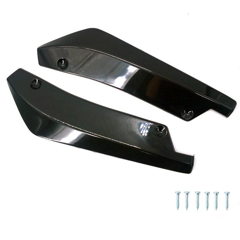 Car Bumper Strip Lip Spoiler Diffuser Splitter Carbon Fiber Protector