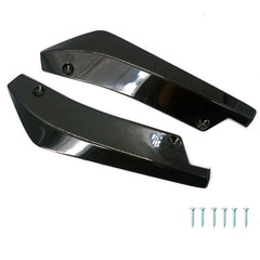 Car Bumper Strip Lip Spoiler Diffuser Splitter Carbon Fiber Protector