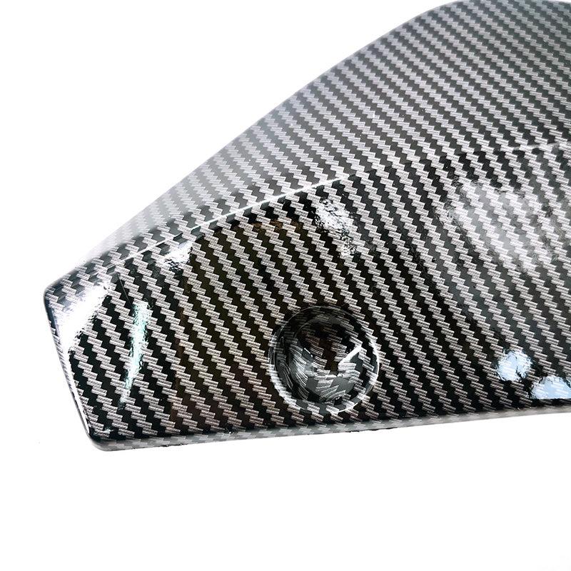 Car Bumper Strip Lip Spoiler Diffuser Splitter Carbon Fiber Protector