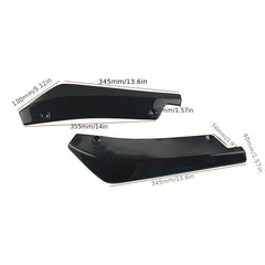 Car Bumper Strip Lip Spoiler Diffuser Splitter Carbon Fiber Protector