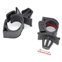 20pcs Car Wiring Harness Fastener Retainer Clip Corrugated Pipe Tie