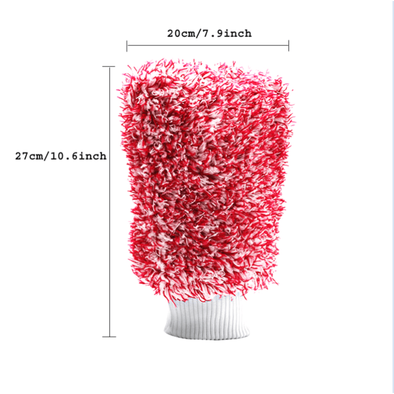 Microfiber Car & Bike Washing Mitt Cleaning Glove Ultra Soft
