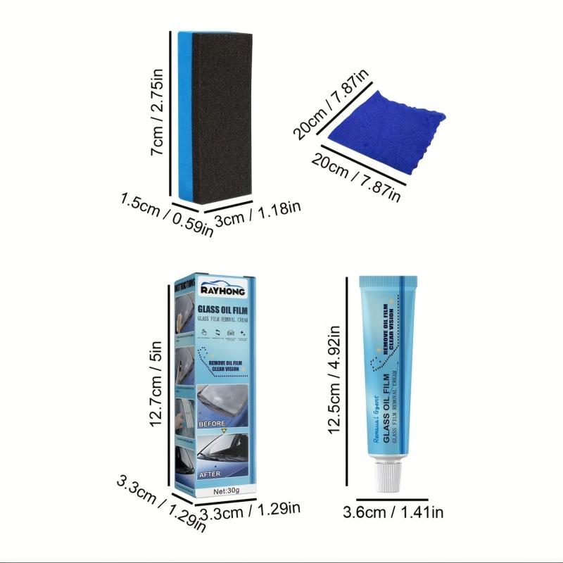 Glass Film Removal Paste Powerful Glass Cleaner Car Windshield High Glass Cleani