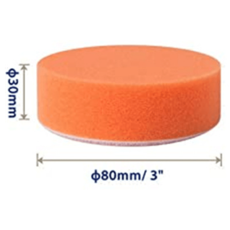 20-Piece Car Beauty Waxing Plate Set Polished Sponge Pad Self-Adhesive