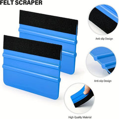 15Pcs Car Wrap Window Tint Tool Kit, 10 Blades Cutter & Go Squeegee