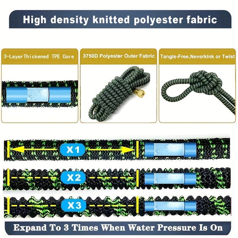 High Pressure Car Wash Water Hose Set for Efficient Cleaning