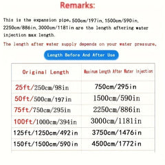 High Pressure Car Wash Water Hose Set for Efficient Cleaning