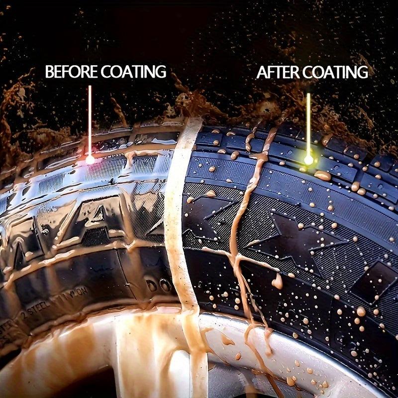 6oz Tire Refurbishment Coating Paste Motorcycle TireWax Blackening