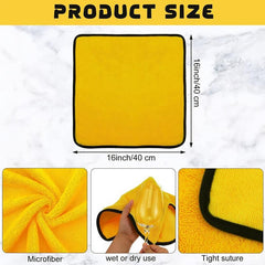 Premium Microfiber Towels for Car Wash & Home Cleaning