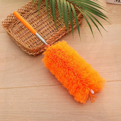 Retractable Car Cleaning Brush Dust Remover Brush Fiber Hair Duster Brush