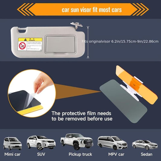 Car Visor And Night Anti Glare Sun Block Visor