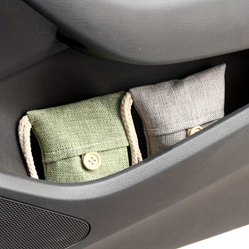 Bamboo Charcoal Bag 3pc Set for Car RV Deodorization