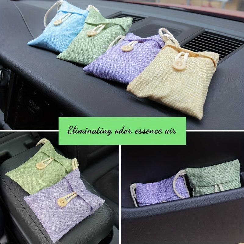 Bamboo Charcoal Bag 3pc Set for Car RV Deodorization