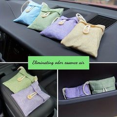 Bamboo Charcoal Bag 3pc Set for Car RV Deodorization