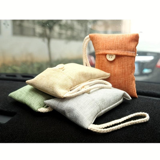 Bamboo Charcoal Bag 3pc Set for Car RV Deodorization