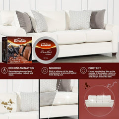 Faux Leather Cleaning Repair Balm for Bag Couch Clothes Care