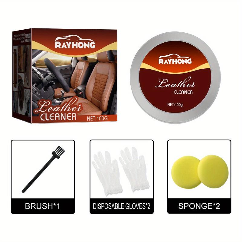 Faux Leather Cleaning Repair Balm for Bag Couch Clothes Care