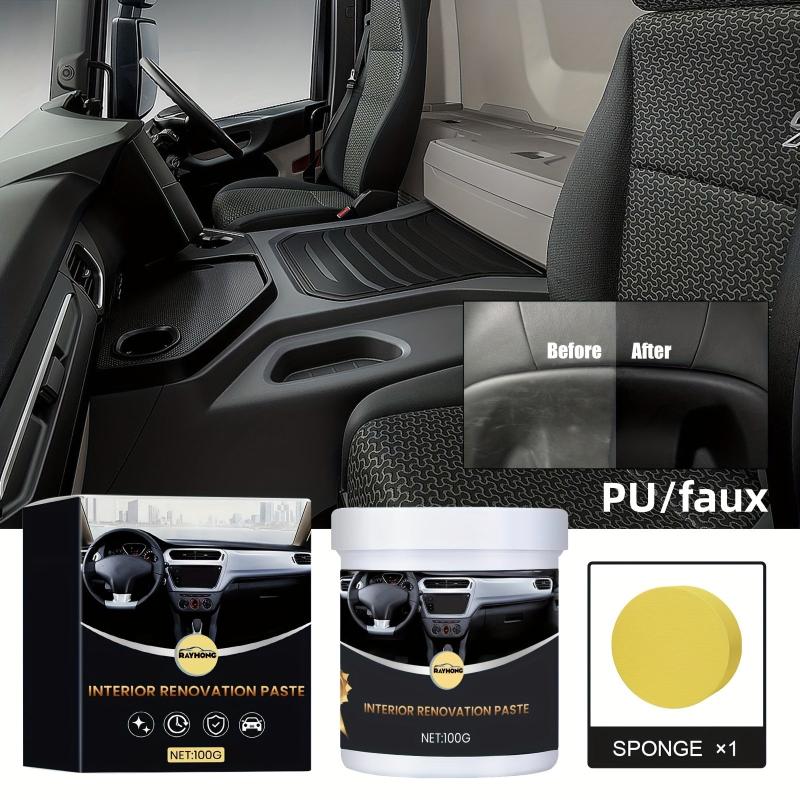 Faux Leather Renovation Coating Paste for Car Interior Cleaning