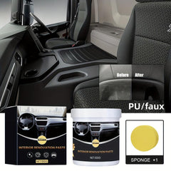 Faux Leather Renovation Coating Paste for Car Interior Cleaning