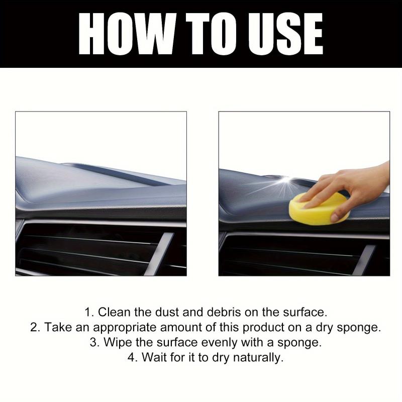 Faux Leather Renovation Coating Paste for Car Interior Cleaning