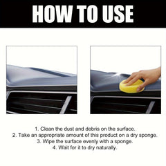 Faux Leather Renovation Coating Paste for Car Interior Cleaning