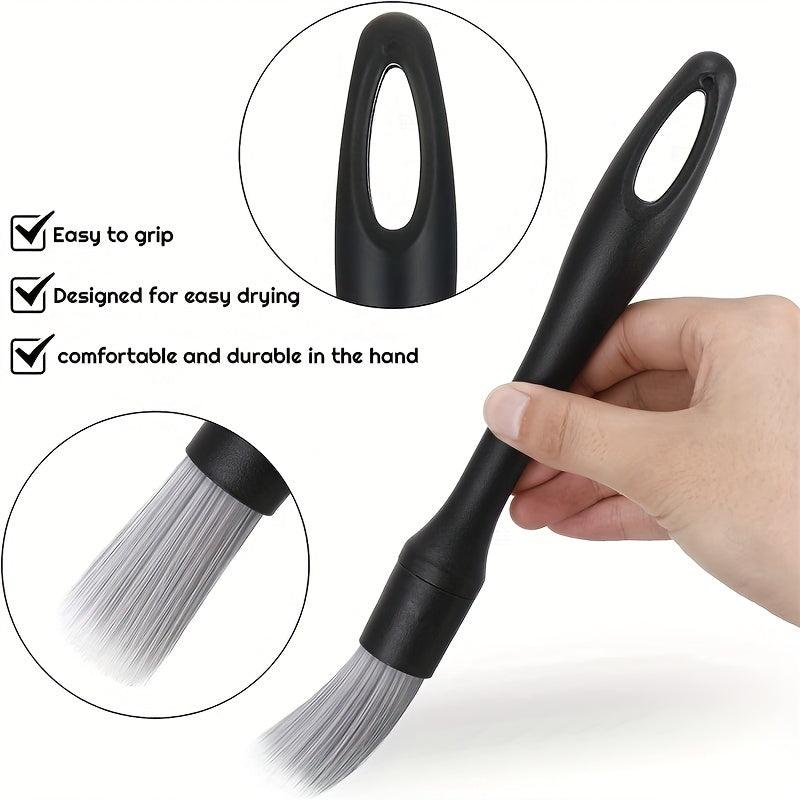 5pcs Car Detailing Brush Set Ultra Soft Detail Cleaning Brush
