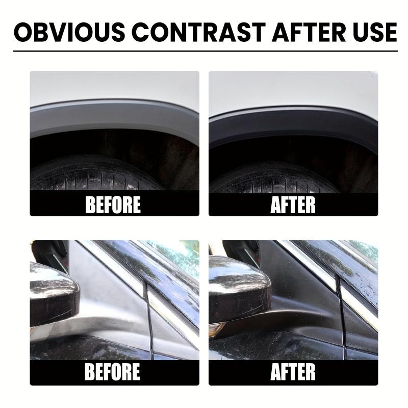 Car Plastic Repair Wax Interior Seat Cleaning Maintenance 100g Sponge Cloth